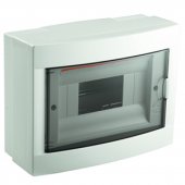CUTIE SIGURANTE 8P IP40 USA TRANSPARENTA - montaj aplicat VIKO