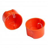 Doza aparat rotunda sub tencuiala, Courbi