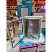 Dulap ABS 250X350X150 cu usa transparenta si contrapanou metalic