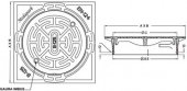 GRATAR FONTA PT TUB PVC 315 D400