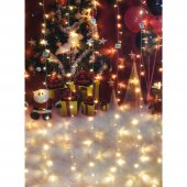 Instalatie Craciun, Tip Perdea, IP44, 4 m x 2 m, 480 LED-uri, Alb cald, 8 jocuri de lumini, 31V,