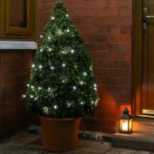 Instalatie de Craciun Liniara Yoto, 22 m, din care 1 m Prelungitor 220V, 300 LED, 8 jocuri de lumini