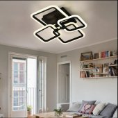 LUSTRA LED LIVING 80W CU 3 BRATE 3 CULORI+IR 580x150mm