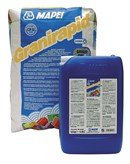 Mapei Granirapid Gri Adeziv Bicomponent priza rapida placi ceramice si piatra, comp A sac25kg si comp B bidon 5,5 kg 30.5kg/kit