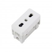 Mod Priza modulara ,alba - 1 modul