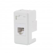 Mod Priza modulara UTP cat5E ,alba - 1 modul