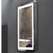 OGLINDA LED CU INTRERUPATOR TOUCH RAMA NEAGRA 15W/4000K/1640LM 500*700MM 220V IP44