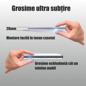 Panou Led Back-light 15W, 1200 Lm, 295x295x28mm , lumina rece