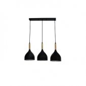  Pendul Player 3XE27 IP20, negru, Erste Pendul Player 3XE27 IP20, negru, Erste