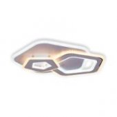 Plafoniera Ava LED 88W 3CCT cu telecomanda, alb,