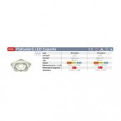 PLAFONIERA LED EUPORIE 35W/2750LM/3000K/4000K/6500K 240X50MM