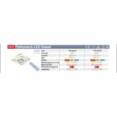 Plafoniera Led Naiad 96W/6100lm 3000k/4000k/6500k