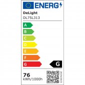 PLAFONIERA LED SINOPE 76W/5450LM 3000K/4000K/6500K 400X400X60MM