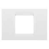 Rama Virna Gewiss GW22102, alb - 2 module