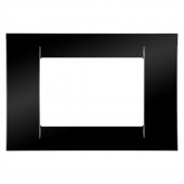Rama Virna Gewiss GW22113, negru - 3 modul
