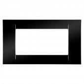 Rama Virna Gewiss GW22114, negru - 4 modul