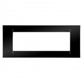 Rama Virna Gewiss GW22116, negru - 6 modul