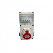 Tablou de santier 6M IND E1 cablat 5P 1X32A 2XSCHUKO IP44 633.RO0023 SCAME