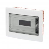 Tablou sigurante incastrat 12 module Gewiss cu bareta inclusa - GW40605BS