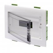 Tablou sigurante incastrat RIGIPS 12 module Gewiss cu bareta inclusa - GW40605PM