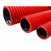 Teava Corugata Rosu PEHD Î¦ 63mm 450N