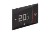 Termostat conectat Smarther with Netatmo, incastrat, negru