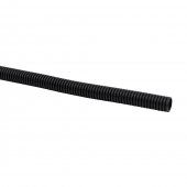 Tub fexibil HF 11mm 320N 50m/colac, negru, Novelite