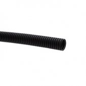 Tub flexibil HF 25mm 320N 50m/colac, negru, Novelite